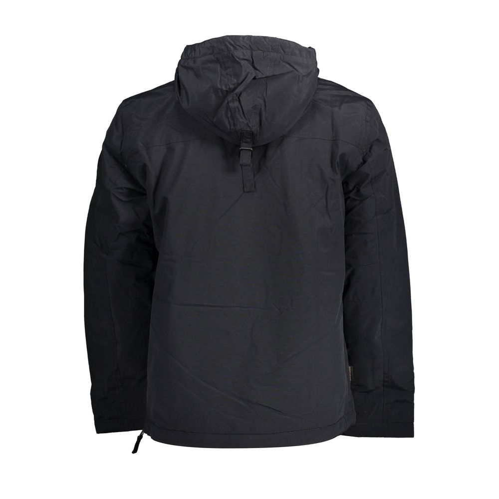 Napapijri Black Polyamide Jackets & Coat - ACCEXO