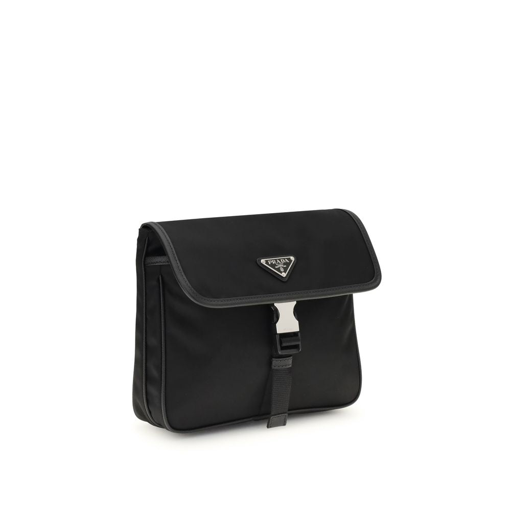 Prada Re-Nylon and saffiano Shoulder Bag - ACCEXO