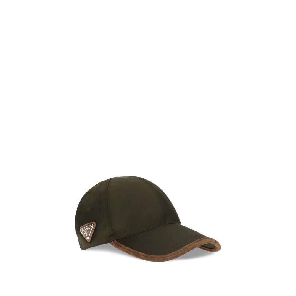 Prada Re-nylon Baseball Hat - ACCEXO