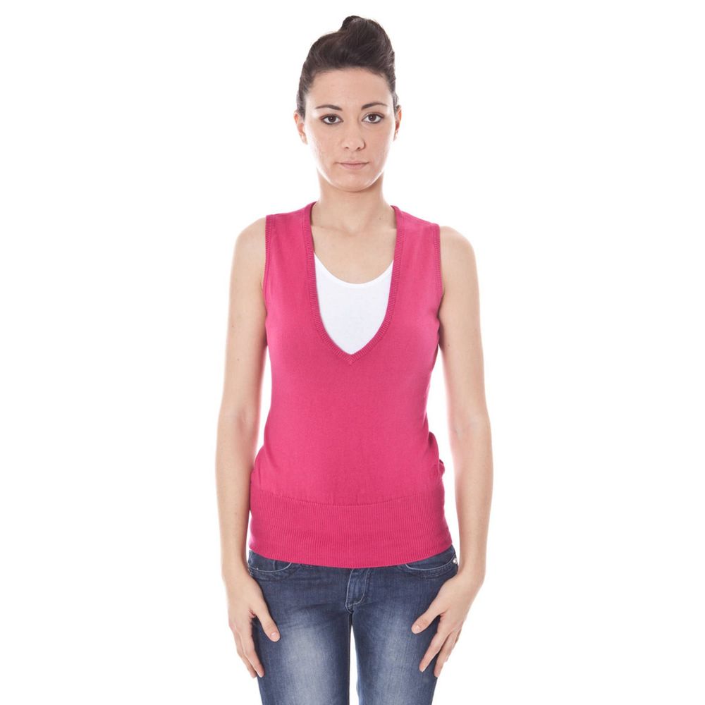 Datch Pink Cotton Waistcoat - ACCEXO