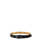 Alviero Martini Prima Classe Black Leather Belt - ACCEXO