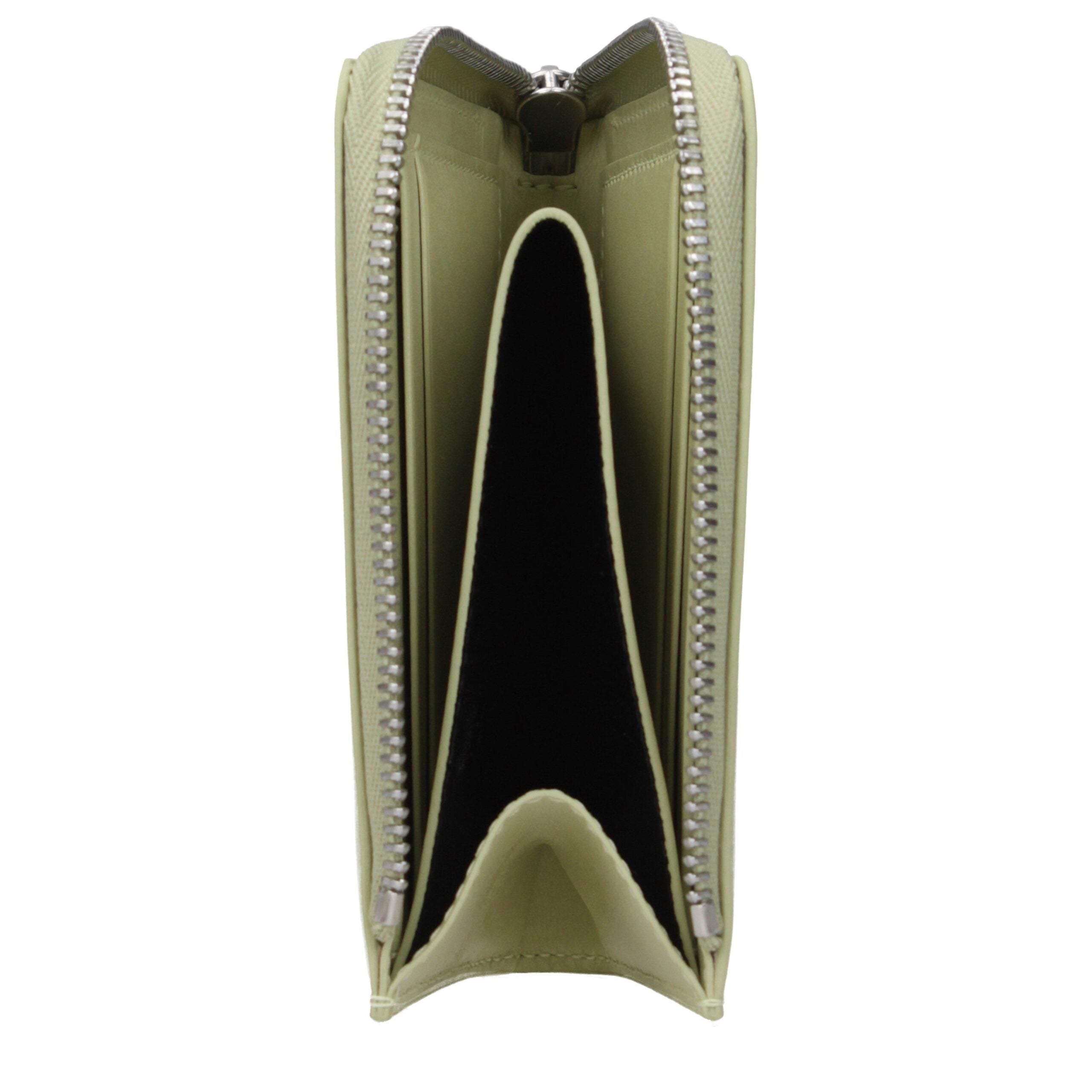 Jil Sander Green Leather Wallets