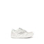 Balenciaga White Calf Leather Bos Taurus Athletic Sneakers