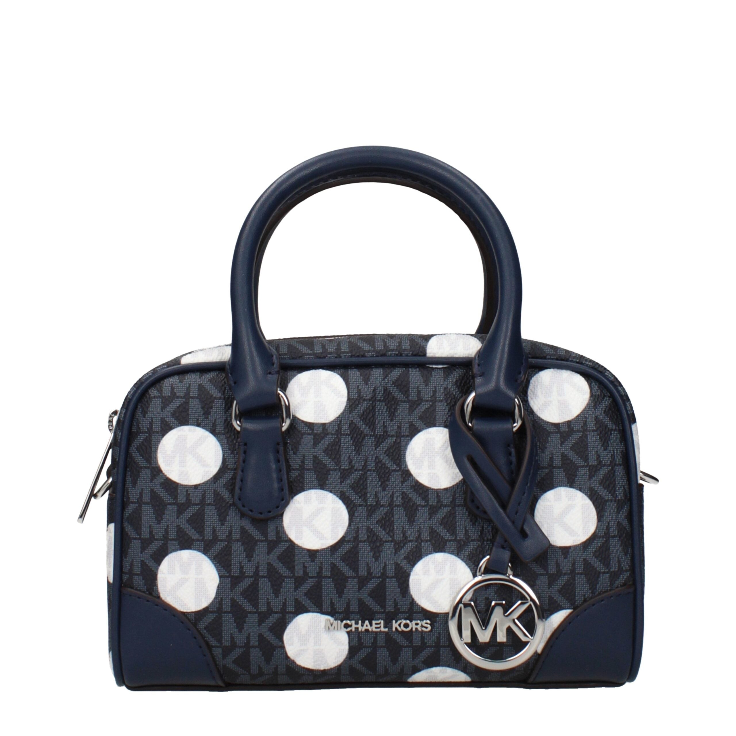 Michael Kors Blue Fabric Handbags