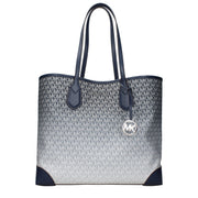 Michael Kors Blue Fabric Shoulder Bags