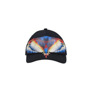 County of Milan Black Cotton Caps Baseball Hat