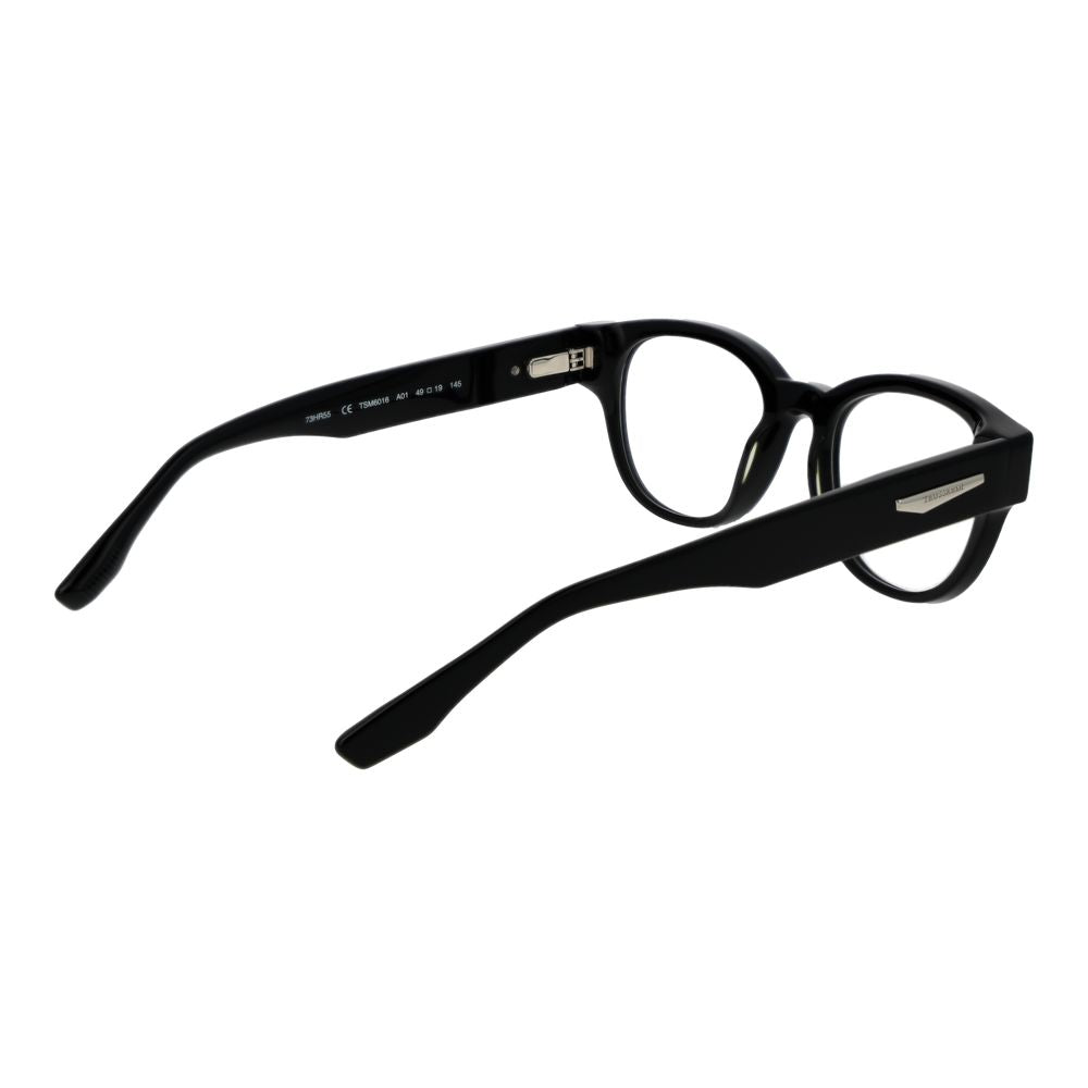 Trussardi Black Men Glasses Frame