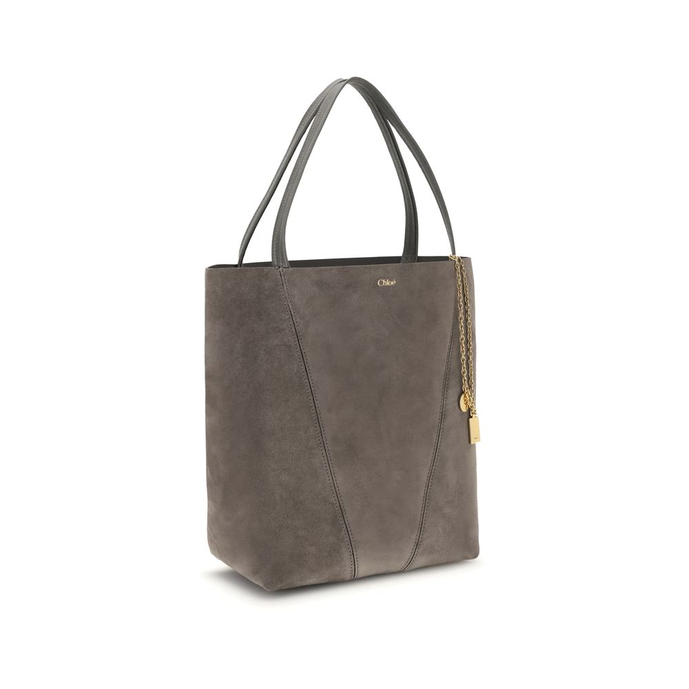 Chloé Suede Spin Tote Bag