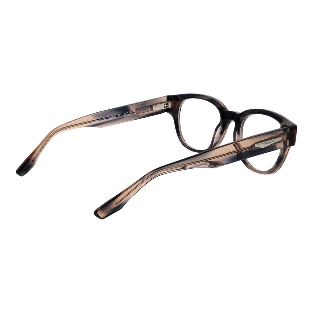 Trussardi Gray Men Glasses Frame