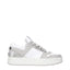 Jimmy Choo White Leather Low Top Sneakers