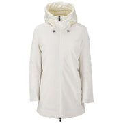Suns White Polyester Jackets & Coat