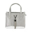 Mario Valentino Silver Polyurethane Women's Handbag
