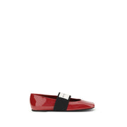 Givenchy Patent-leather Squared Ballerinas