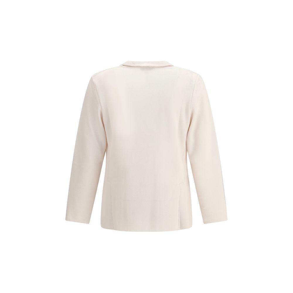 Lardini Double-breasted knit Jacket