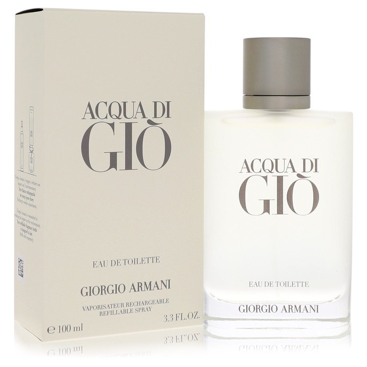 Giorgio Armani - Acqua Di Gio Cologne By Giorgio Armani Eau De Toilette Spray Refillable. SKU: 461458