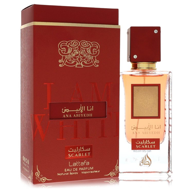 Ana Abiyedh I Am White Scarlet Eau De Parfum Spray (Unisex) By Lattafa - Zachava.com