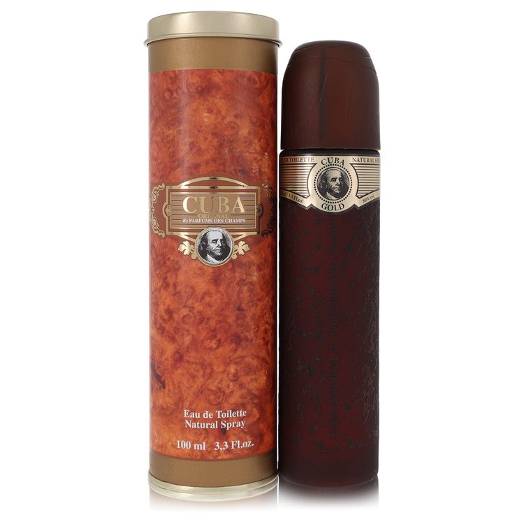 Fragluxe - Cuba Gold Cologne By Fragluxe Eau De Toilette Spray. SKU: 402982