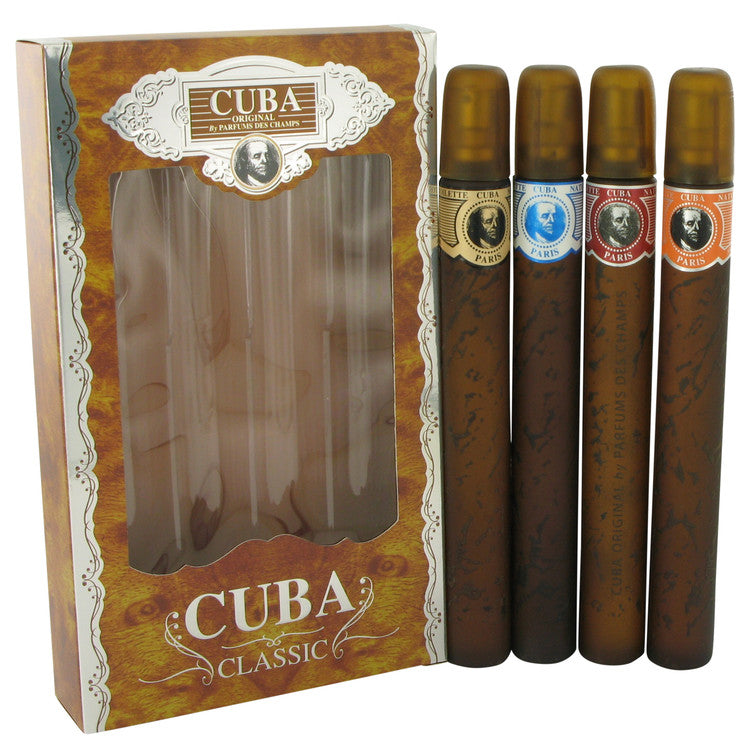 Fragluxe - Cuba Blue Cologne By Fragluxe Gift Set. SKU: 458297