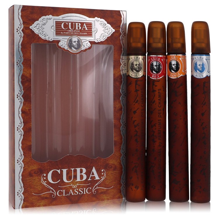 Fragluxe - Cuba Orange Cologne By Fragluxe Gift Set. SKU: 458296