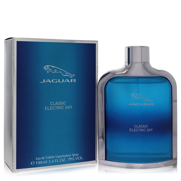 Jaguar Classic Electric Sky Eau De Toilette Spray By Jaguar - Zachava.com