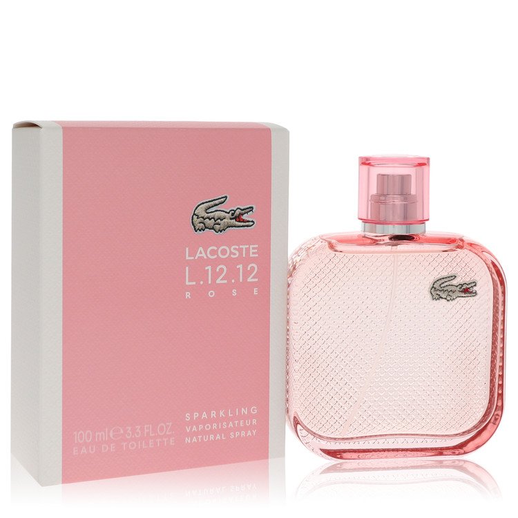 Lacoste Eau De Lacoste L.12.12 Rose Sparkling Eau De Toilette Spray By Lacoste - Zachava.com