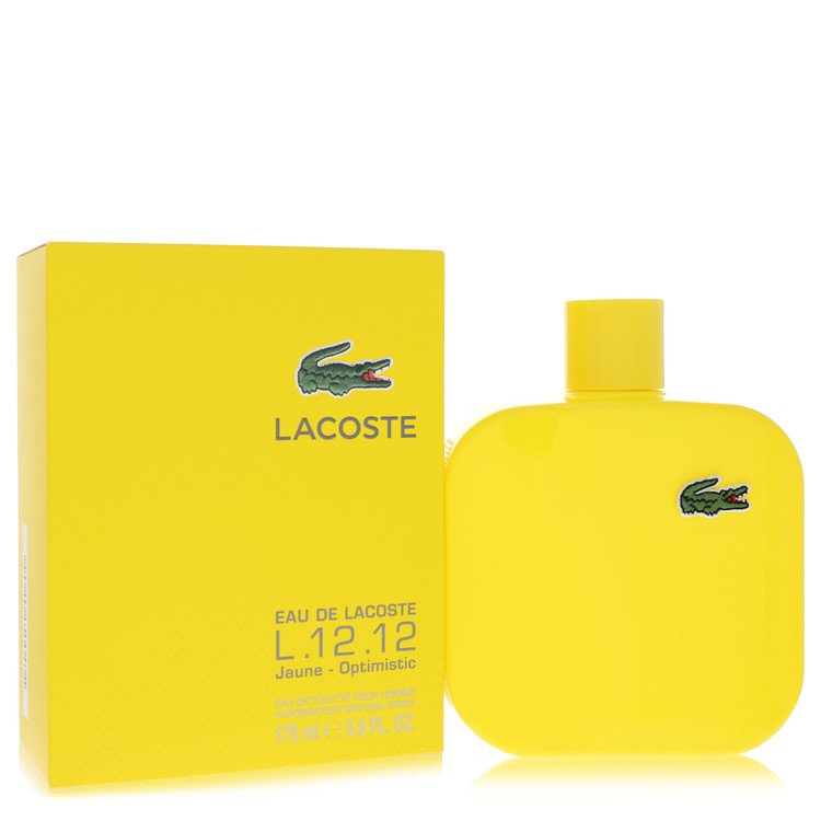 Lacoste Eau De Lacoste L.12.12 Jaune Eau De Toilette Spray By Lacoste - Zachava.com
