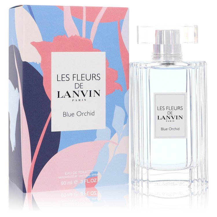 Les Fleurs De Lanvin Blue Orchid Eau De Toilette Spray By Lanvin - Zachava.com