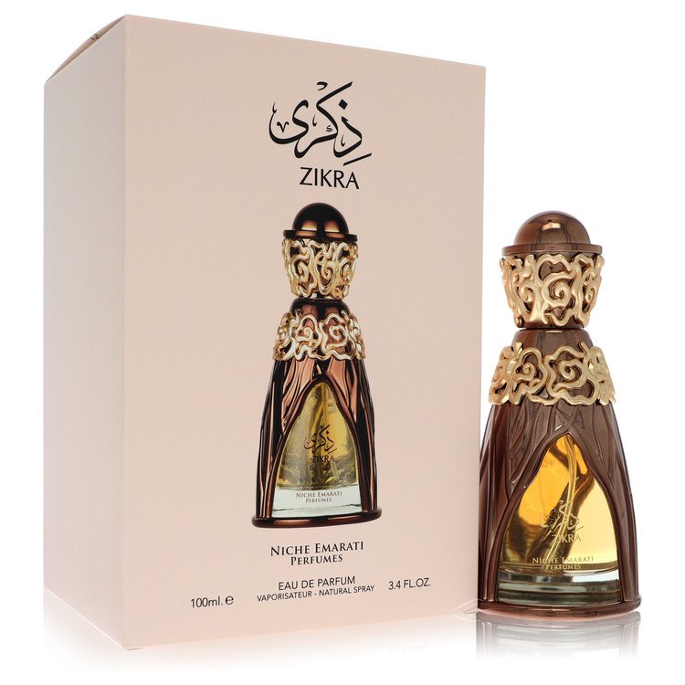 Lattafa - Niche Emarati Zikra Perfume By Lattafa Eau De Parfum Spray (Unisex). SKU: 565763