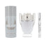 Paco Rabanne Invictus 3 Pcs Set For Men: 3.4 Eau De Toilette Spray + 5.1 Deodorant Spray + 0.34 Eau De Toilette Spray..