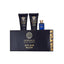 Versace Dylan Blue 3 Pcs Set For Men: 5 Ml Eau De Toilette Mini + 0.8 Shower Gel + 0.8 After Shave Balm