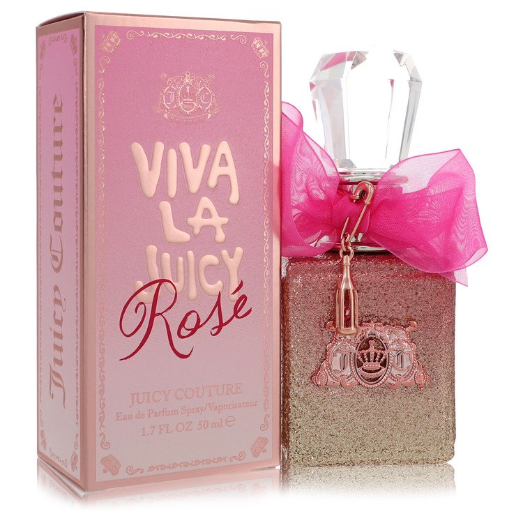 Juicy Couture - Viva La Juicy Rose Perfume by Juicy Couture, Viva la juicy rose is a rosy fragrance for women with fresh, fruity and floral notes. This perfume opens with top notes of jasmine, mandarin orange and pea - Perfume