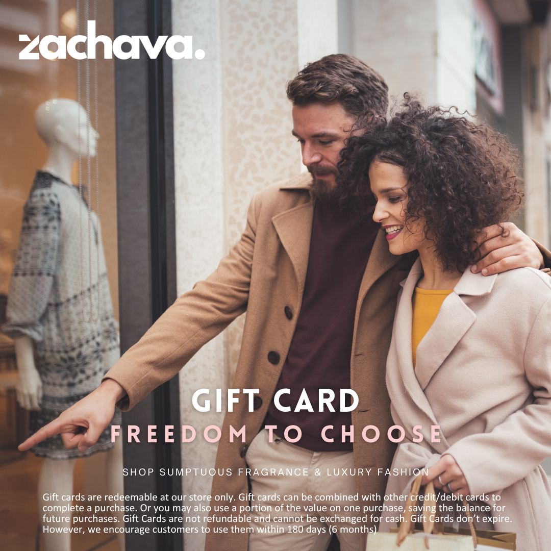 Zachava - Freedom To Choose Gift Card - ACCEXO