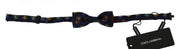 Dolce & Gabbana Exquisite Silk Bow Tie in Blue Flags Print - ACCEXO