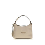 Versace Beige Calf Leather Bos Taurus Handbag