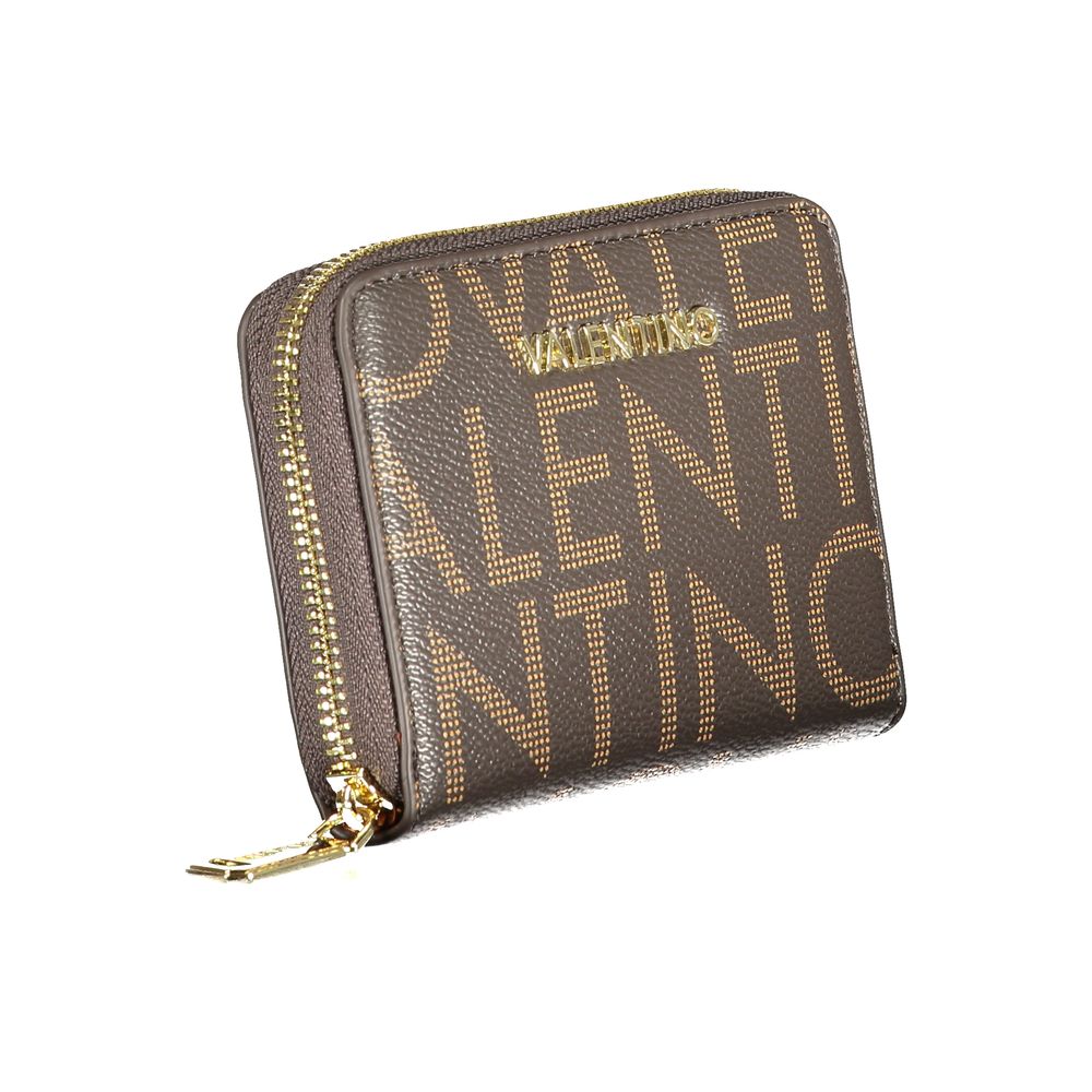 Mario Valentino Marrone Polyurethane Women Wallet