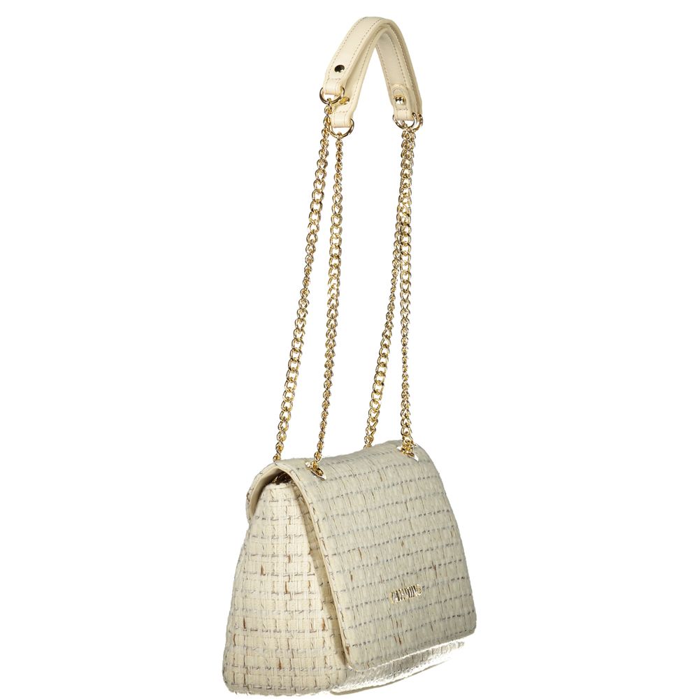 Mario Valentino Bianco Polyurethane Women Shoulder Bag
