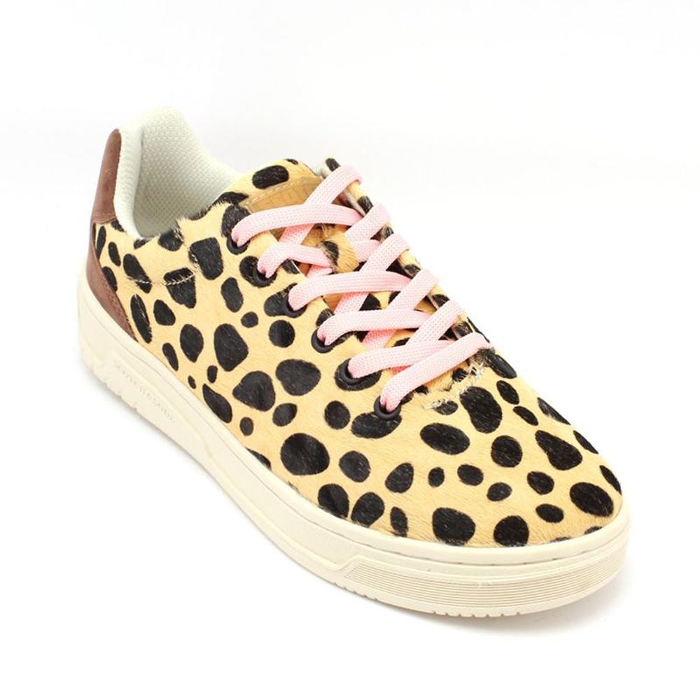 Scotch & Soda Multicolor Leather Low Top Sneakers