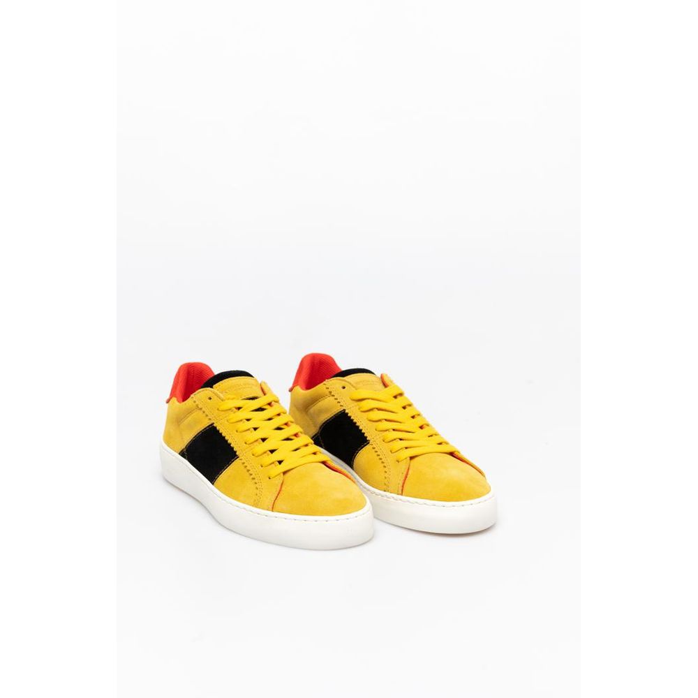 Scotch & Soda Bicolor Leather Low Top Sneakers