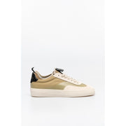 Scotch & Soda Beige Leather Low Top Sneakers