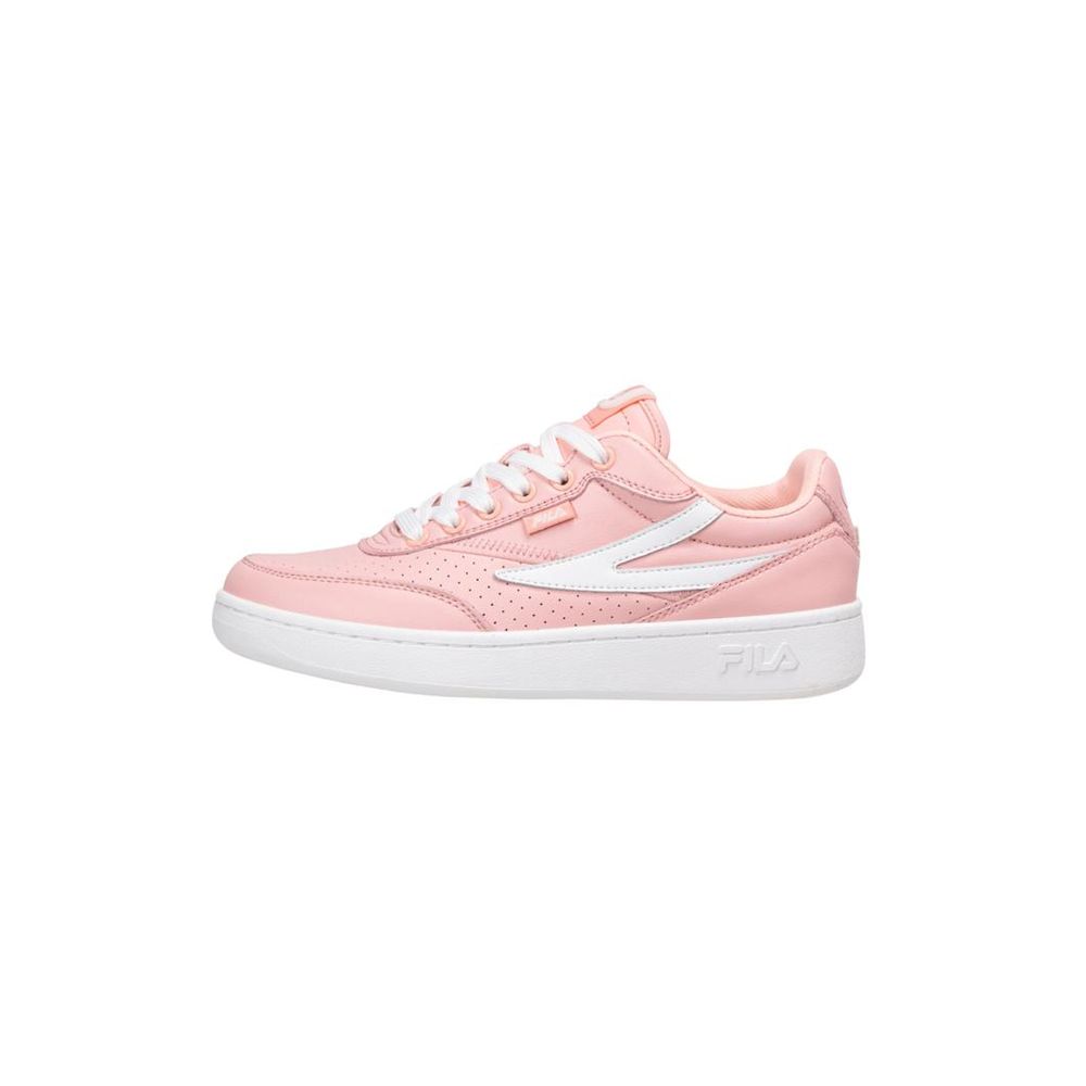 Fila Pink Leather Low Top Sneakers Main image
