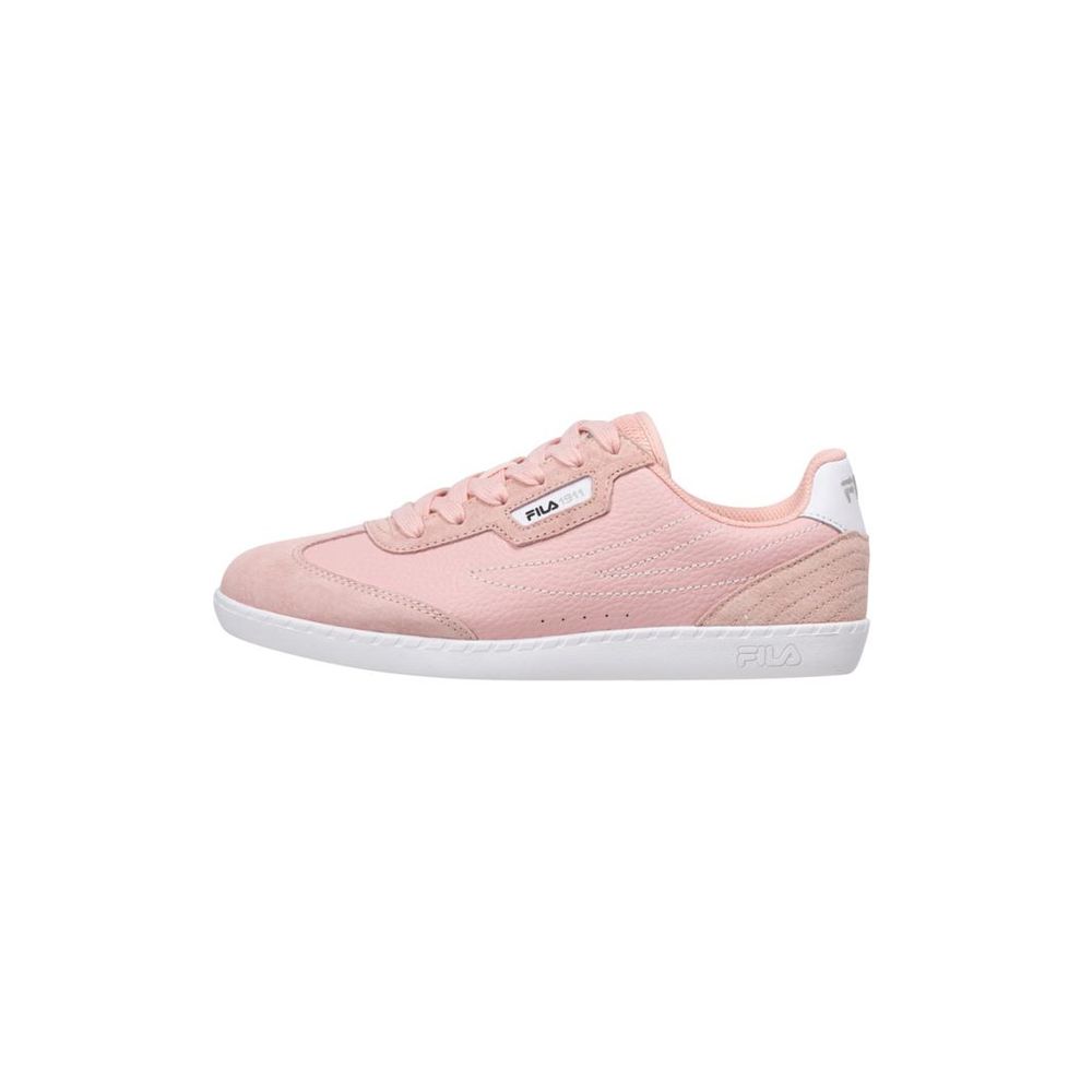 Fila Pink Leather Low Top Sneakers Main image