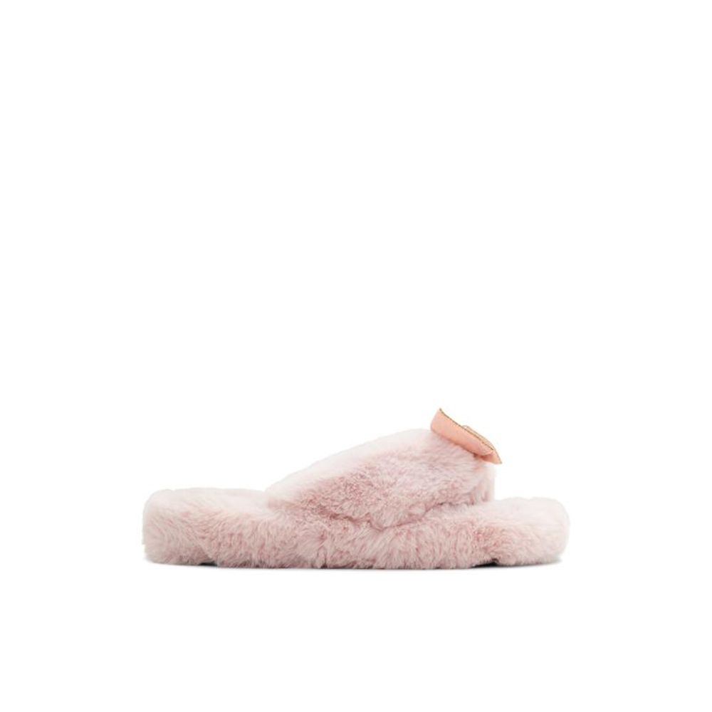 ALDO Pink Polyester Slippers - Zachava