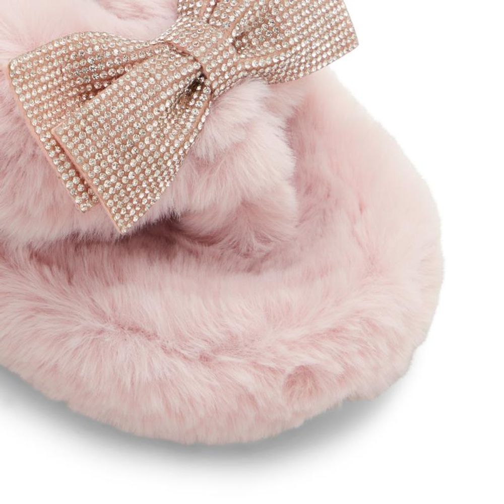 ALDO Pink Polyester Slippers - Zachava