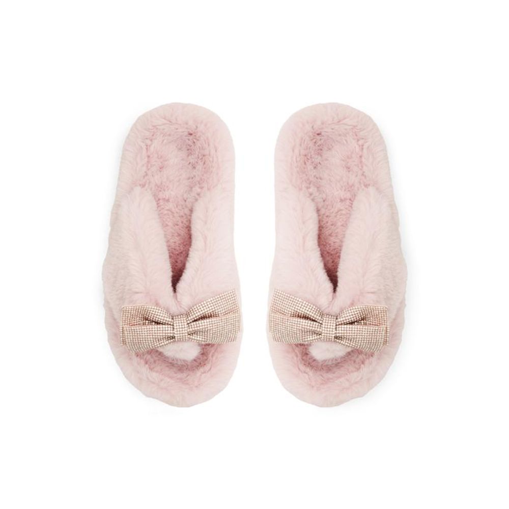 ALDO Pink Polyester Slippers - Zachava