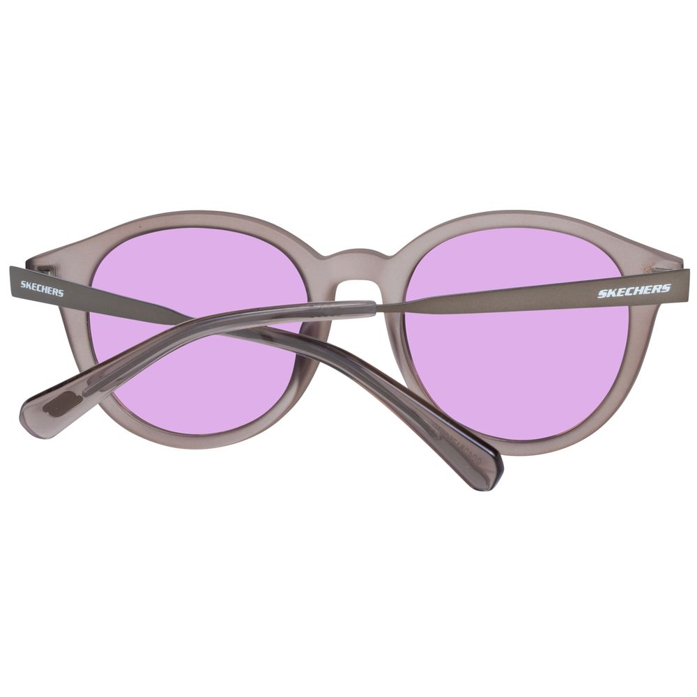 SKECHERS Gray Plastic Sunglasses