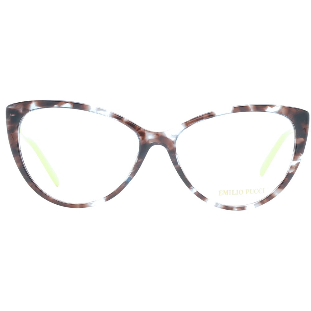 Emilio Pucci Brown Plastic Glasses (Frames)