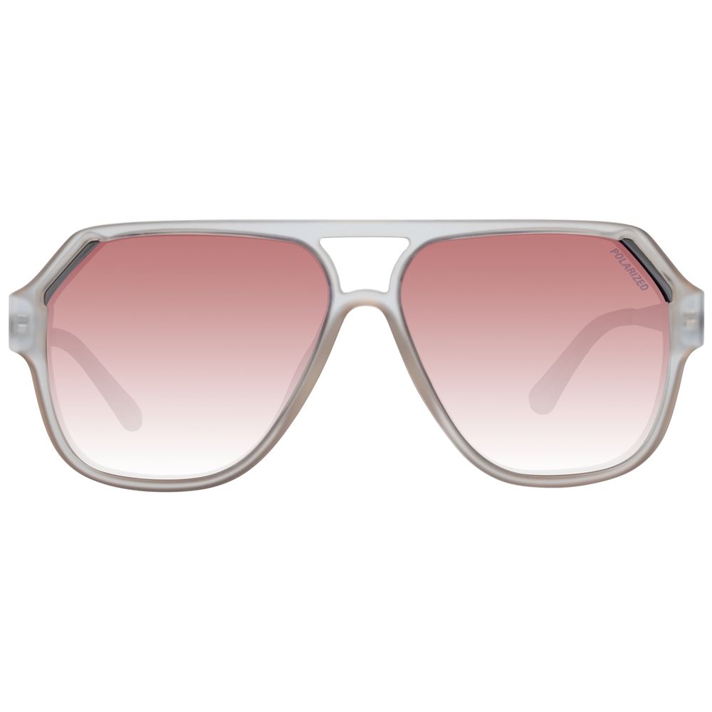 SKECHERS Gray Plastic Sunglasses