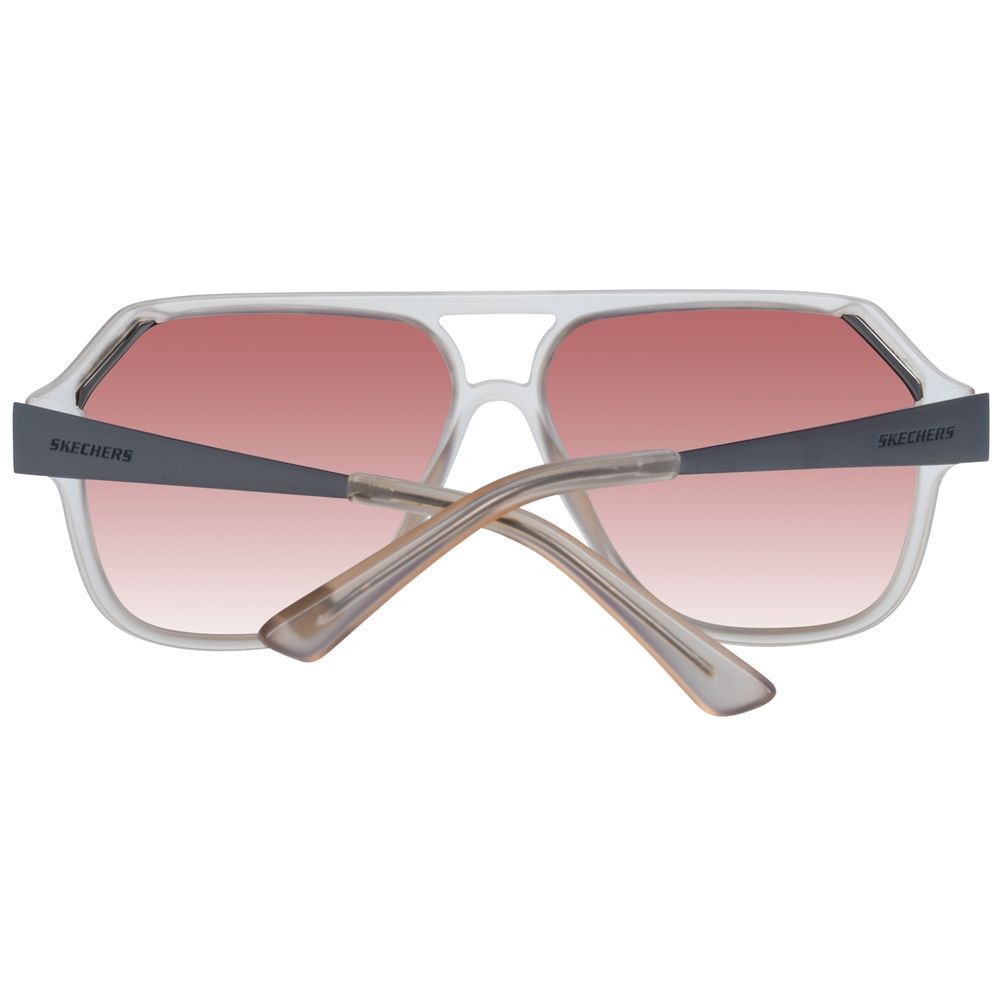 SKECHERS Gray Plastic Sunglasses