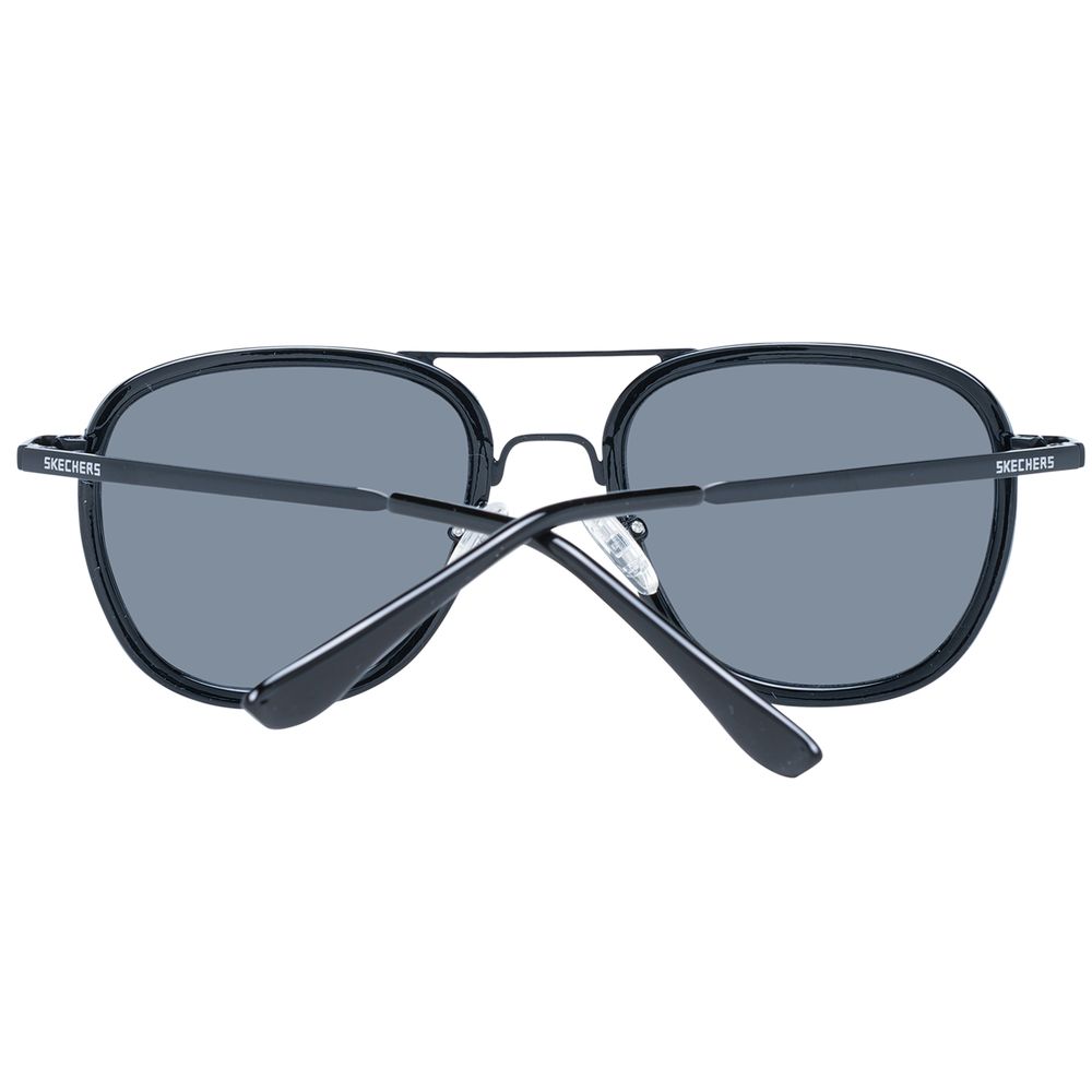 SKECHERS Black Metal Sunglasses