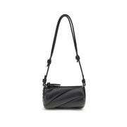 Fiorucci Black Lamb Ovis Aries Aries Shoulder Bag